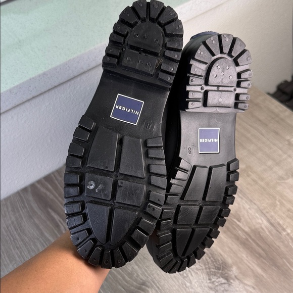 Tommy Hilfiger Black Women's Rain Boots - Picture 6 of 7